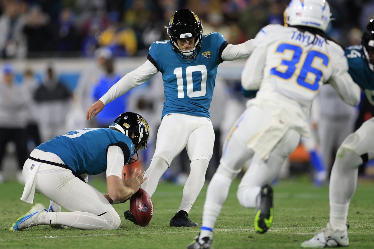 Jaguars trade kicker Riley Patterson to Detroit Lions prior to release