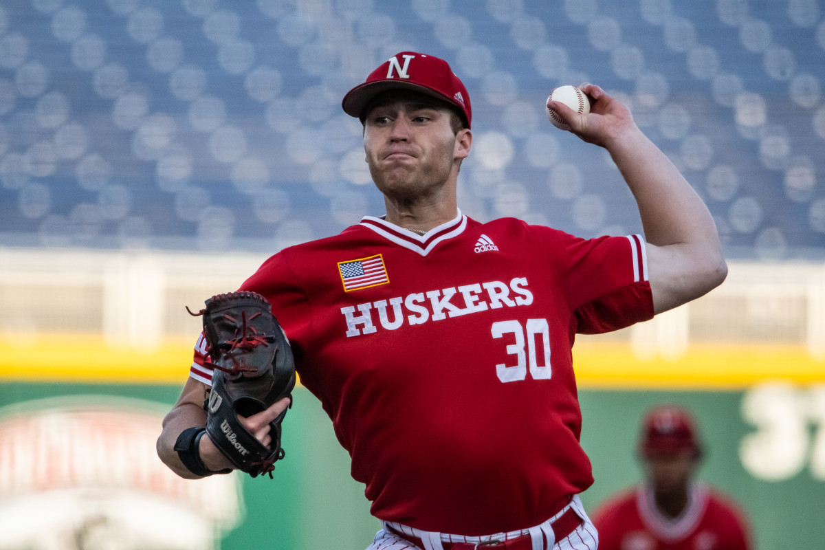 04-Will Walsh Nebraska Baseball vs Michigan State B1G Tourn