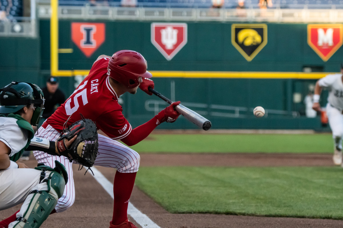 06-Dylan Carey Nebraska Baseball vs Michigan State B1G Tourn