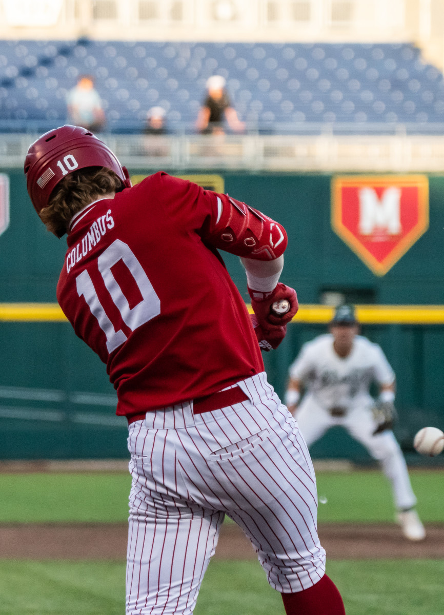 07-Ben Columbus Nebraska Baseball vs Michigan State B1G Tourn