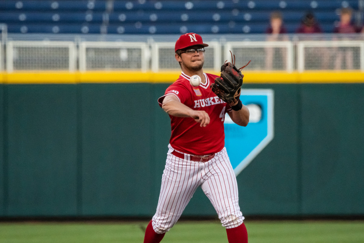 13-Max Anderson Nebraska Baseball vs Michigan State B1G Tourn