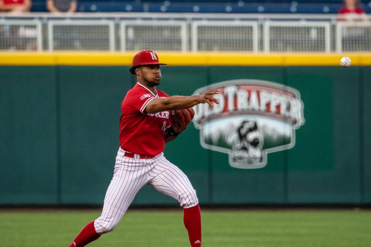 12-Brice Matthews Nebraska Baseball vs Michigan State B1G Tourn