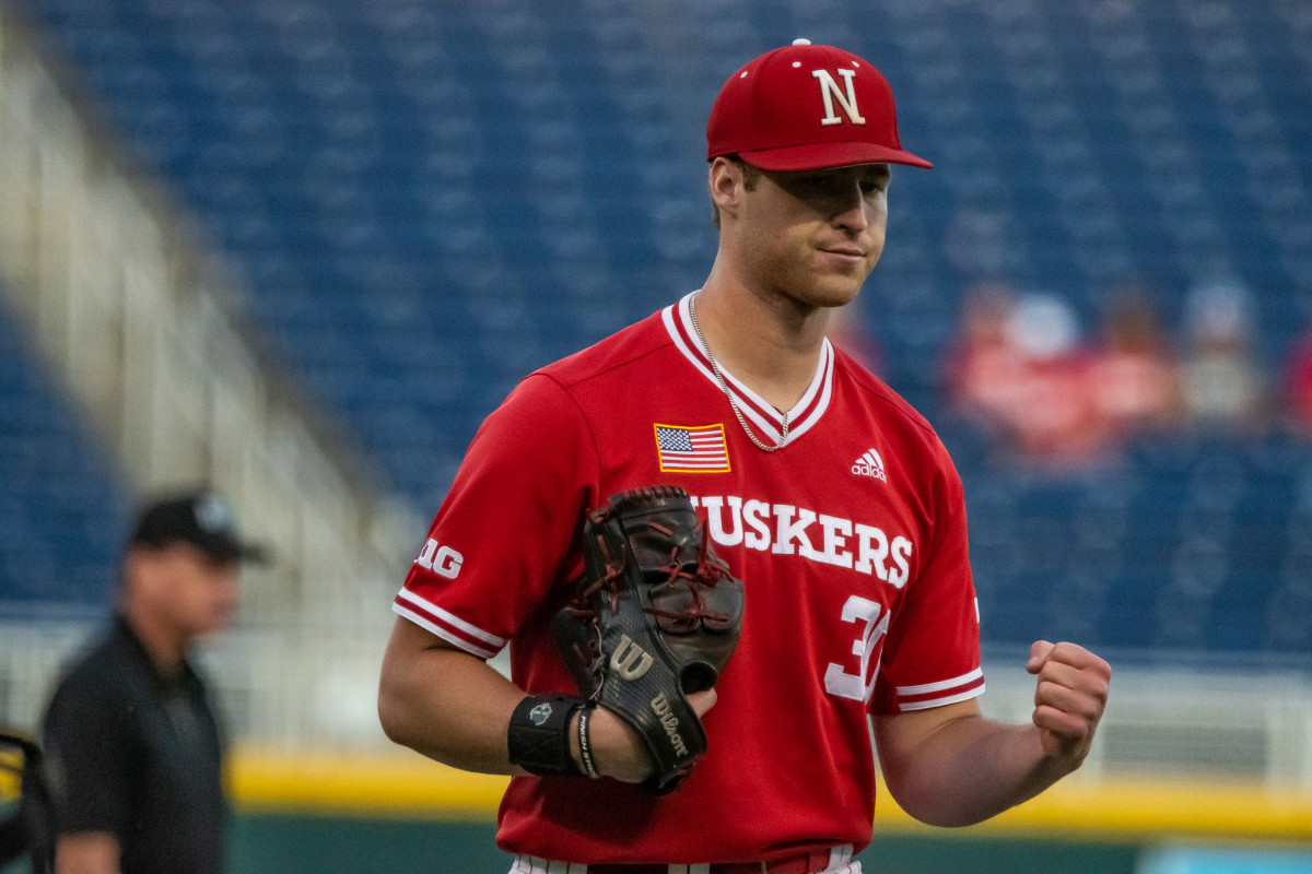 14-Will Walsh Nebraska Baseball vs Michigan State B1G Tourn