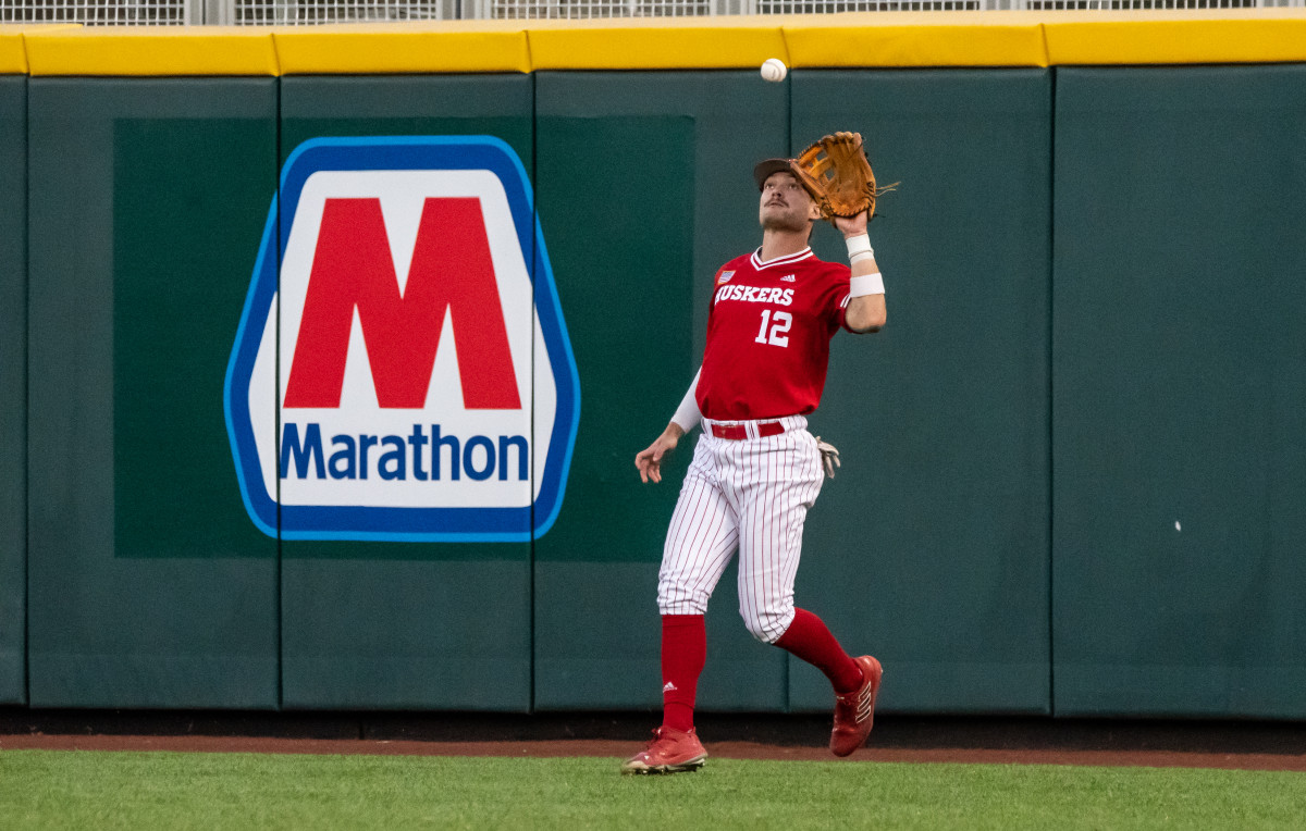 16-Cole Evans Nebraska Baseball vs Michigan State B1G Tourn