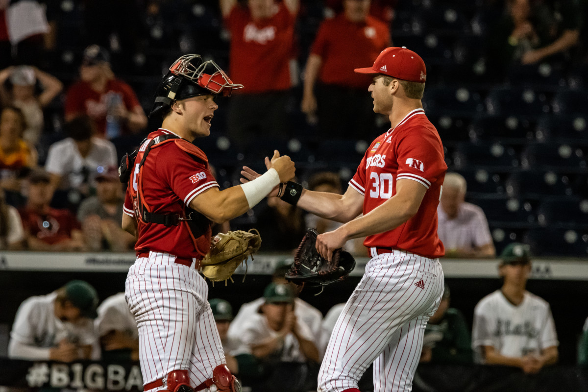 27-Will Walsh Nebraska Baseball vs Michigan State B1G Tourn