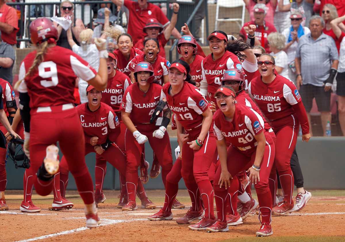 OU Softball How Oklahoma Fans Reflect the Team's Fiery Passion