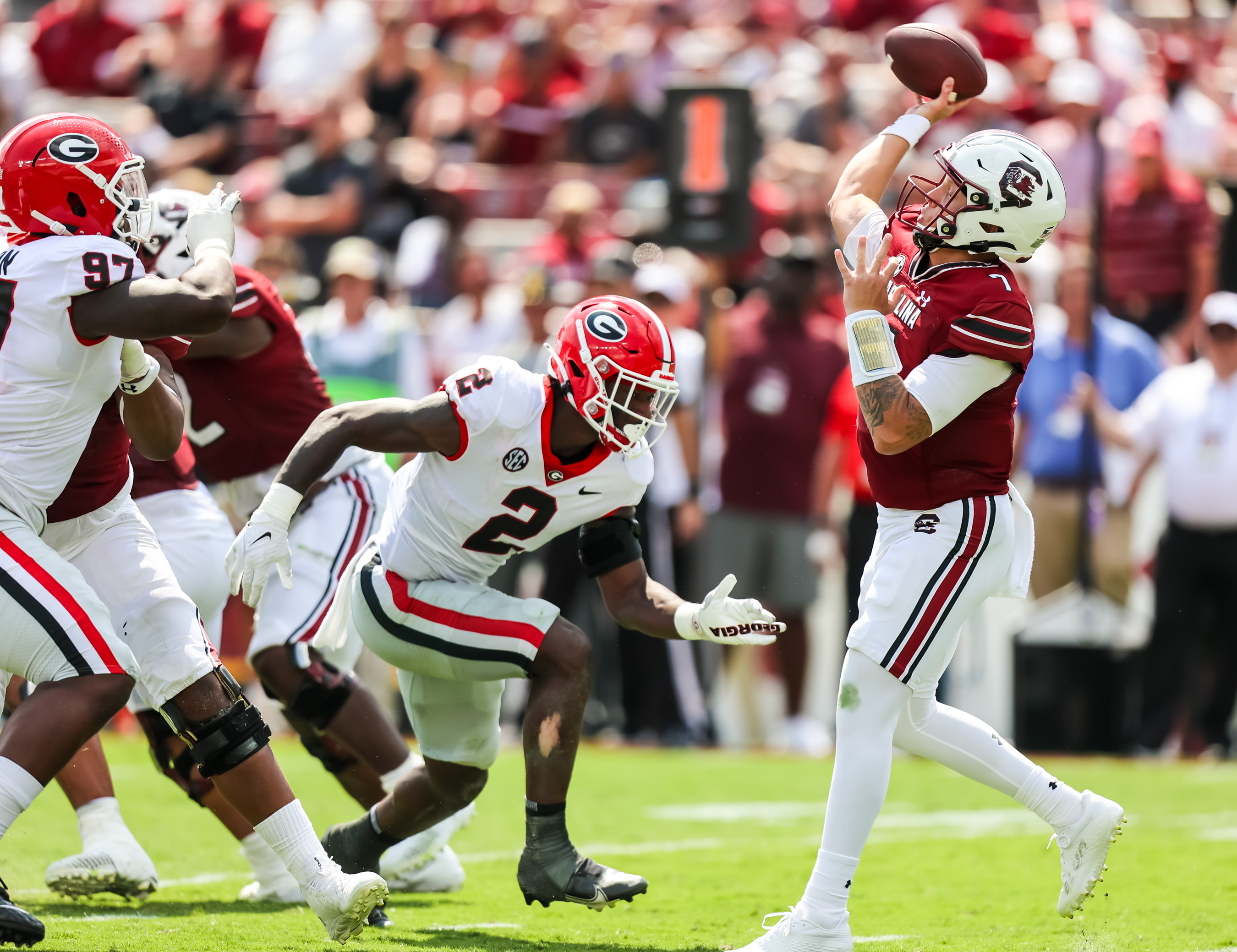 UGA football games vs. South Carolina, Florida in 2023 set for CBS