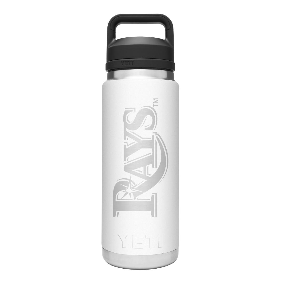 Tampa Bay Rays Rambler 26 Oz Bottle with Chug Cap from YETI - $50.00