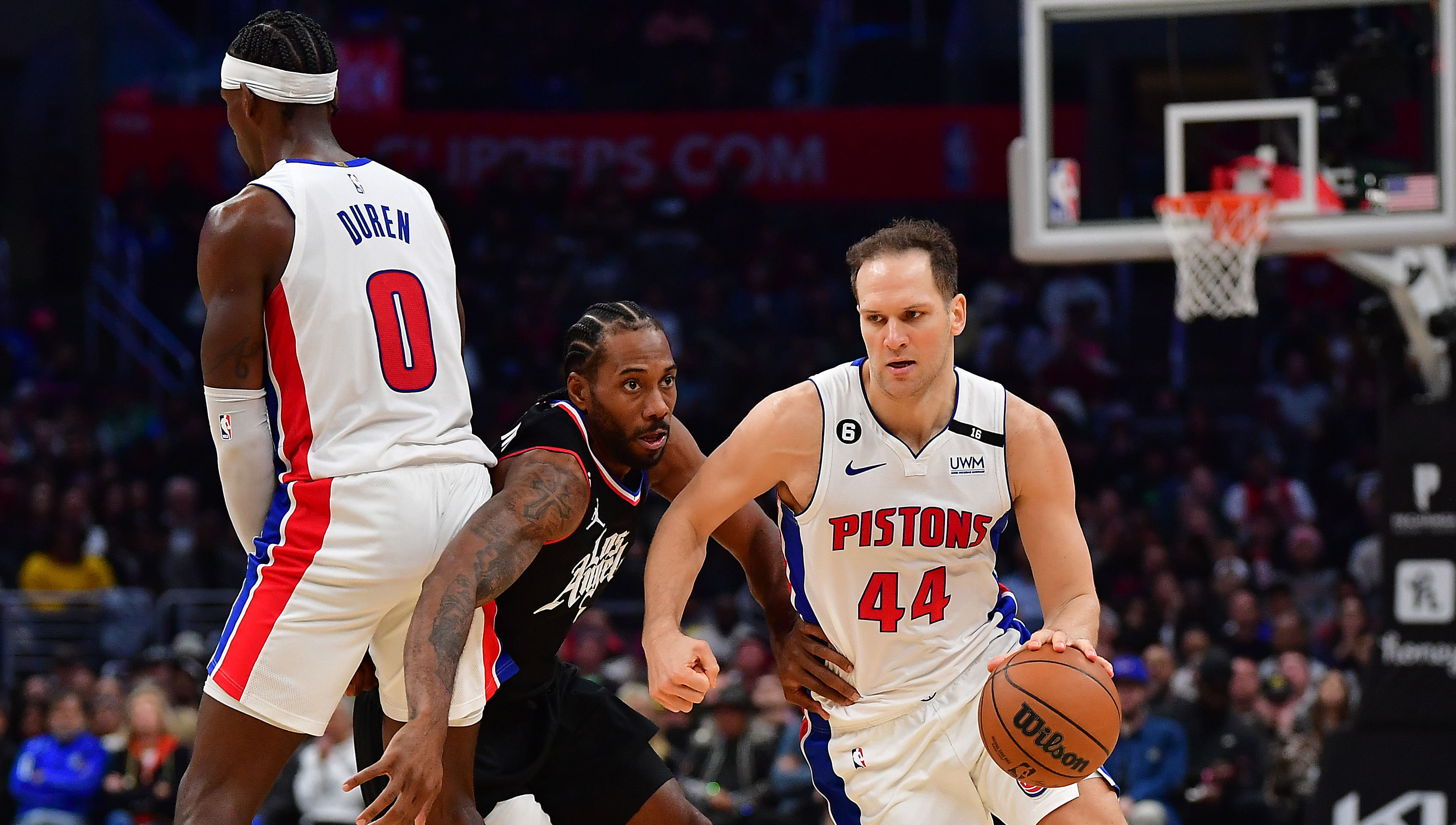 Pistons trade for veteran Bogdanovic as season approaches