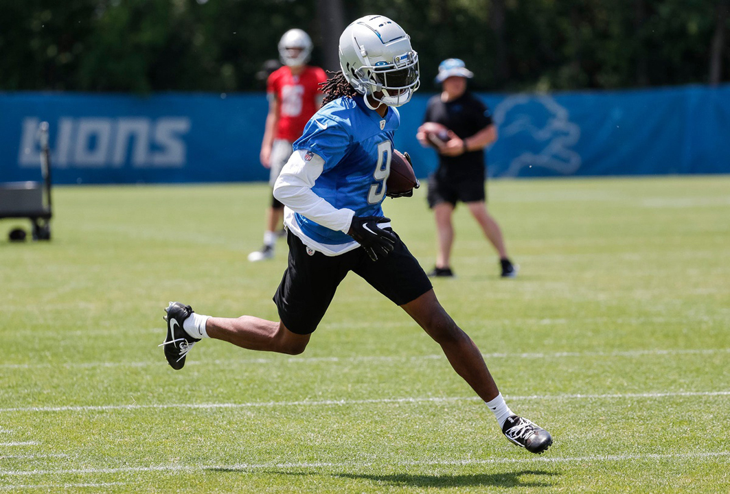 Detroit Lions Kerby Joseph supports Jameson Williams at OTAs - Sports  Illustrated Detroit Lions News, Analysis and More