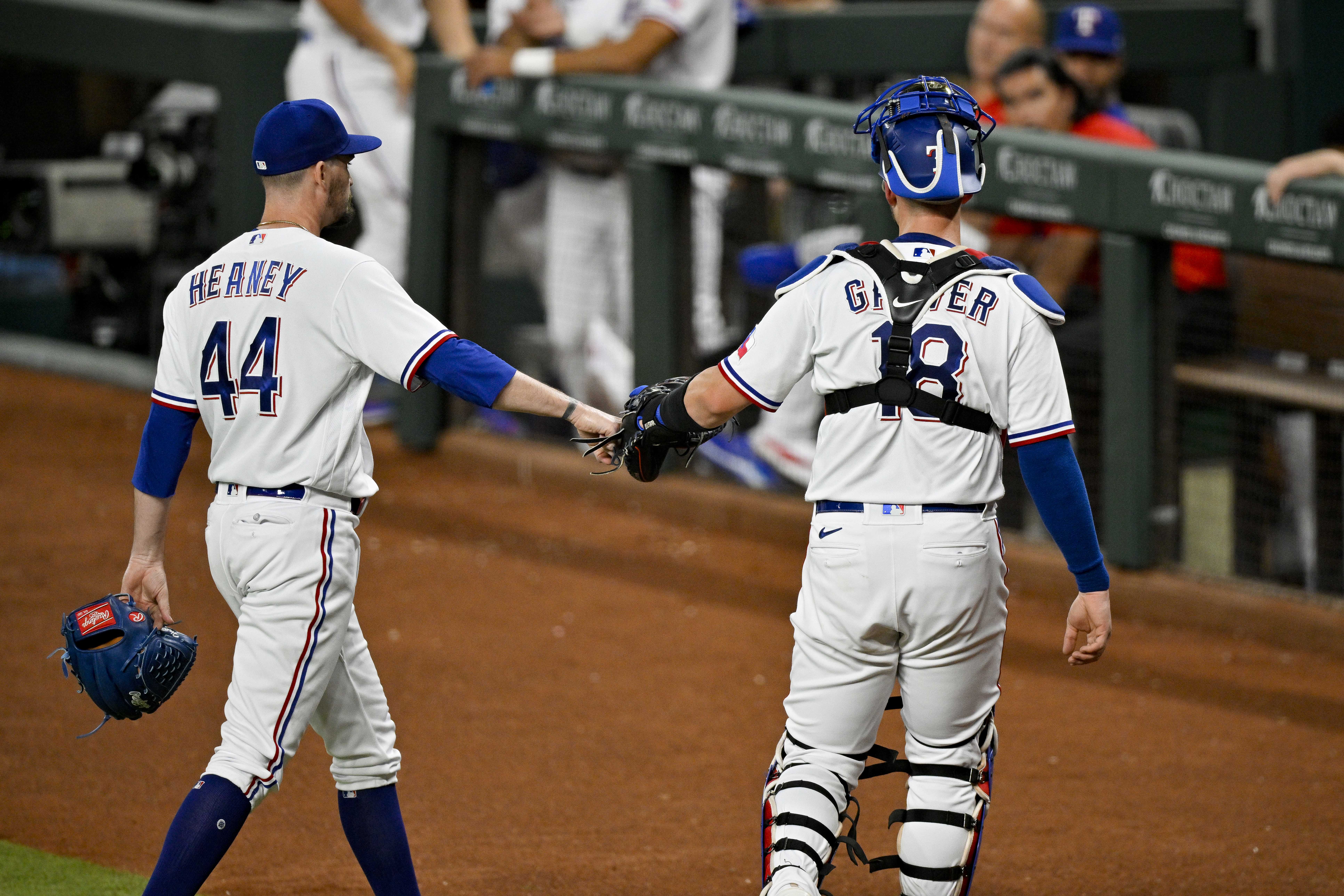 Mitch Garver Catches For First Time During Texas Rangers Injury Rehab -  Sports Illustrated Texas Rangers News, Analysis and More