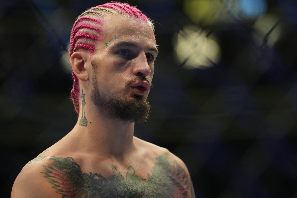 Sean O'Malley inside the UFC Octagon for a pivotal bantamweight bout.