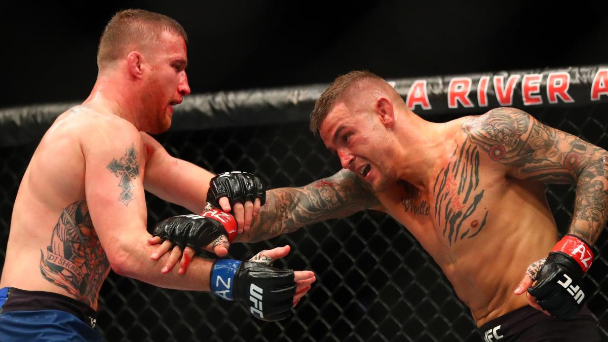 Dustin Poirier open to Justin Gaethje trilogy at UFC 300: 'I would