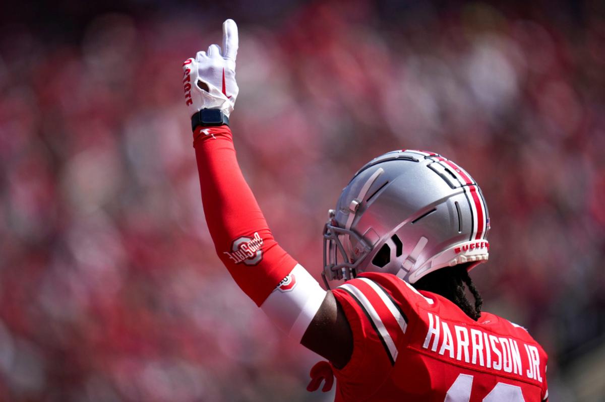 Marvin Harrison Jr. Ohio State Buckeyes Jersey Collection - All