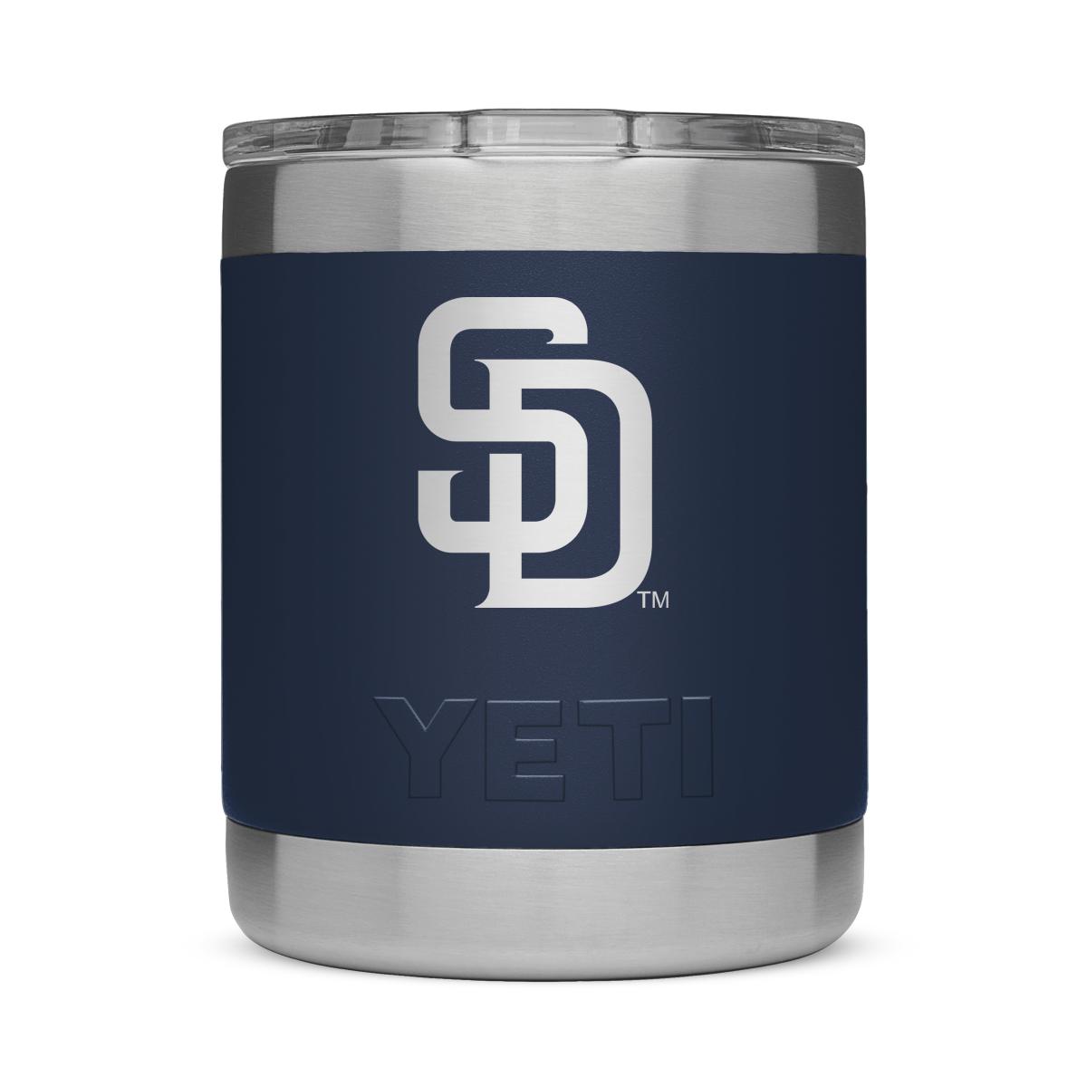 San Diego Padres Rambler 10 oz lowball from YETI - $30.00