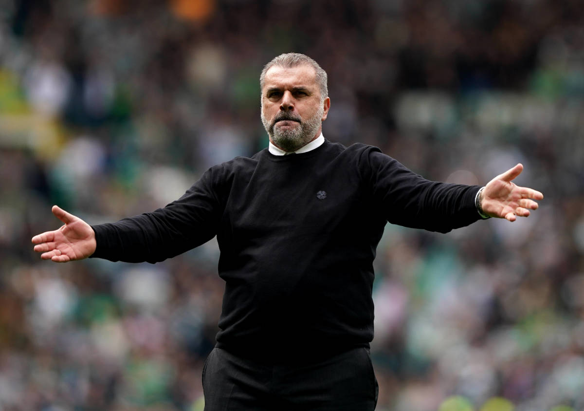 Celtic manager Ange Postecoglou pictured in May 2022