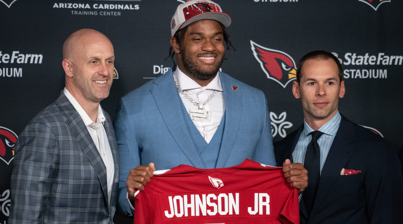 Arizona Cardinals' rookie Paris Johnson Jr. keeps gaining confidence