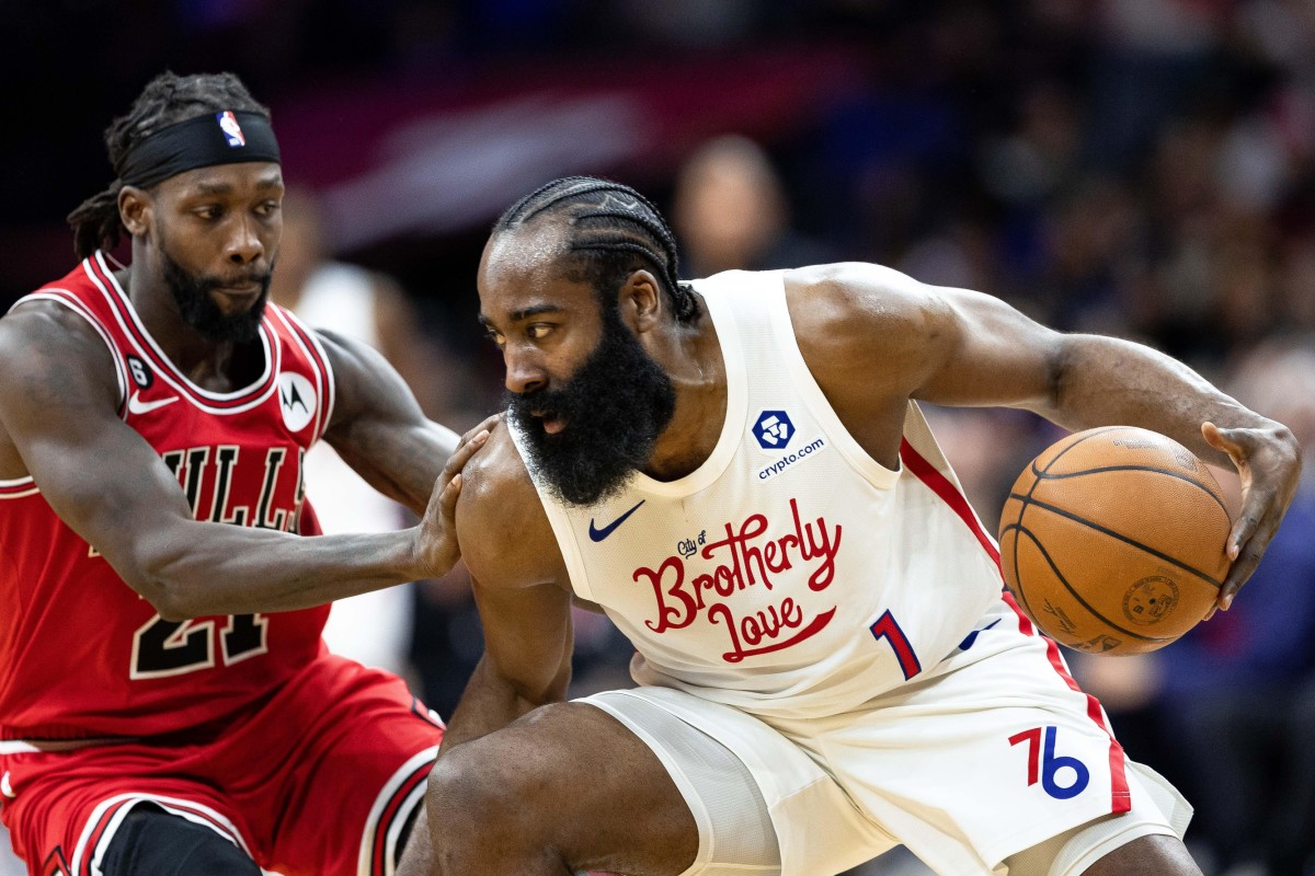 76ers guard James Harden