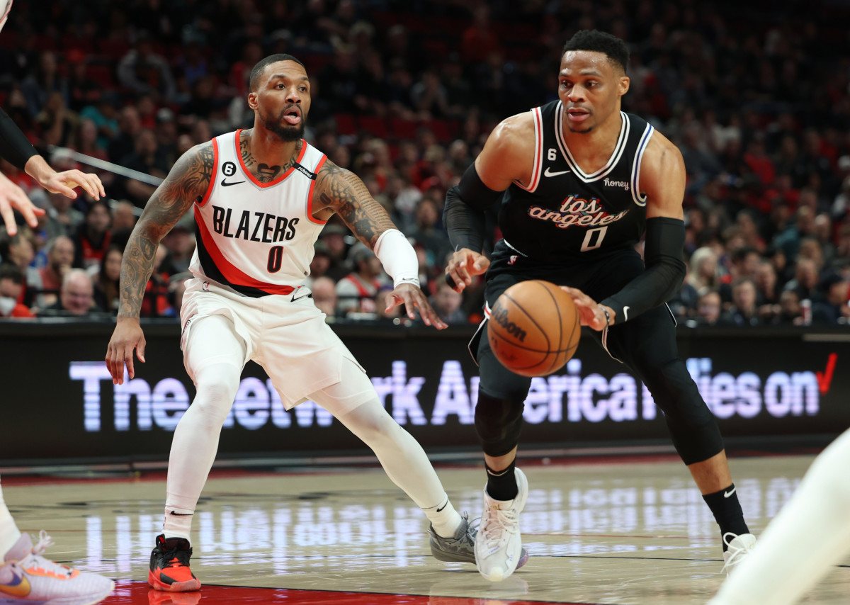 Damian Lillard размах рук