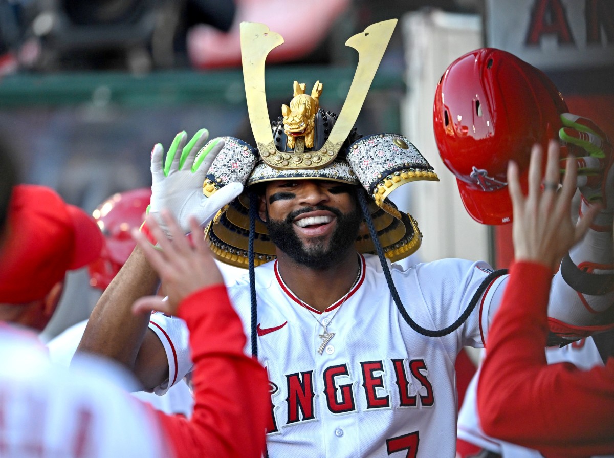 Los Angeles Angels top prospect Jo Adell tearing up Triple-A