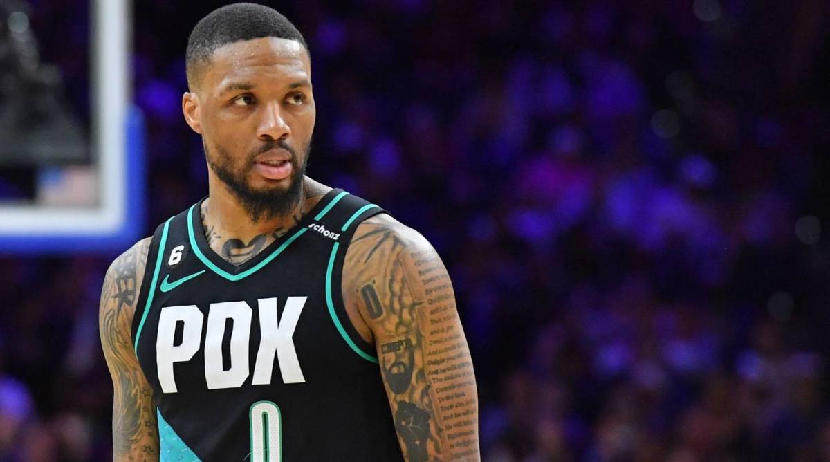 Bookie says getting Damian Lillard would put the Sixers among the favorites  for 2022 NBA title