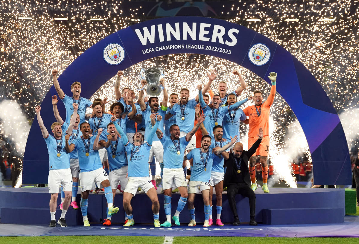 Manchester City win UEFA Champions League to complete treble - Futbol ...