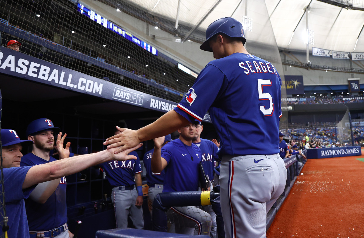 Corey Seager Sets Career High, Texas Rangers Down Tampa Bay Rays