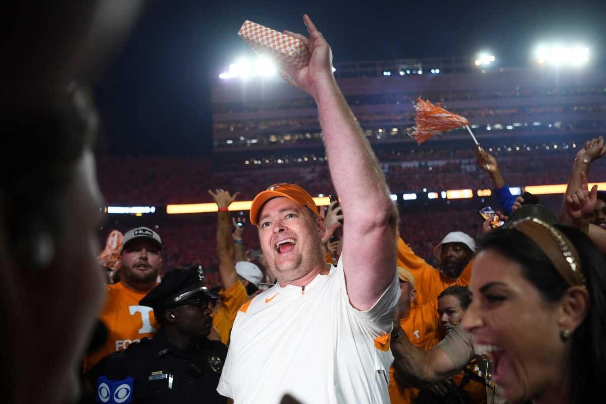 Tennessee HC Josh Heupel