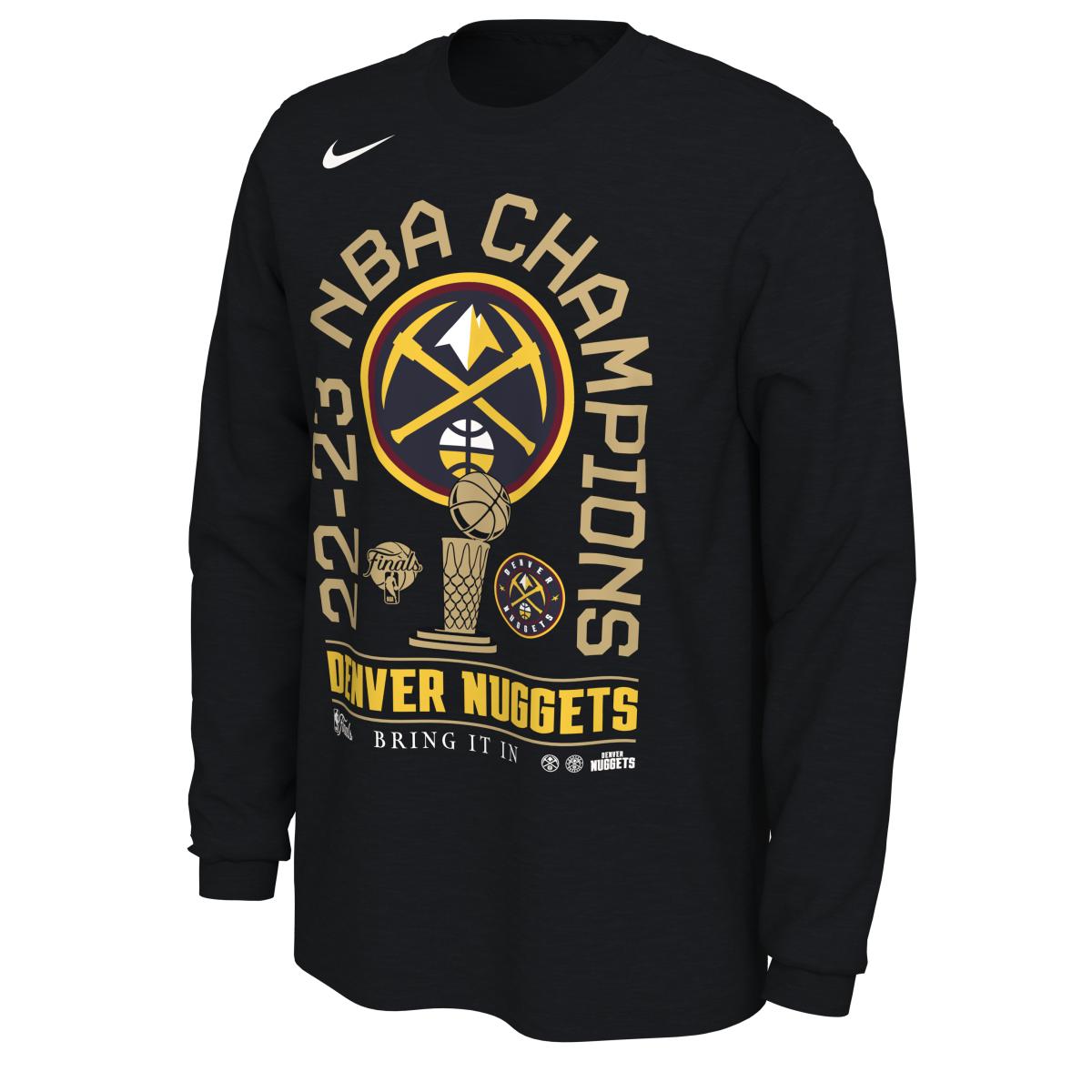 Shop Denver Nuggets NBA Championship T-Shirt, Hat, and Gear - Sports  Illustrated