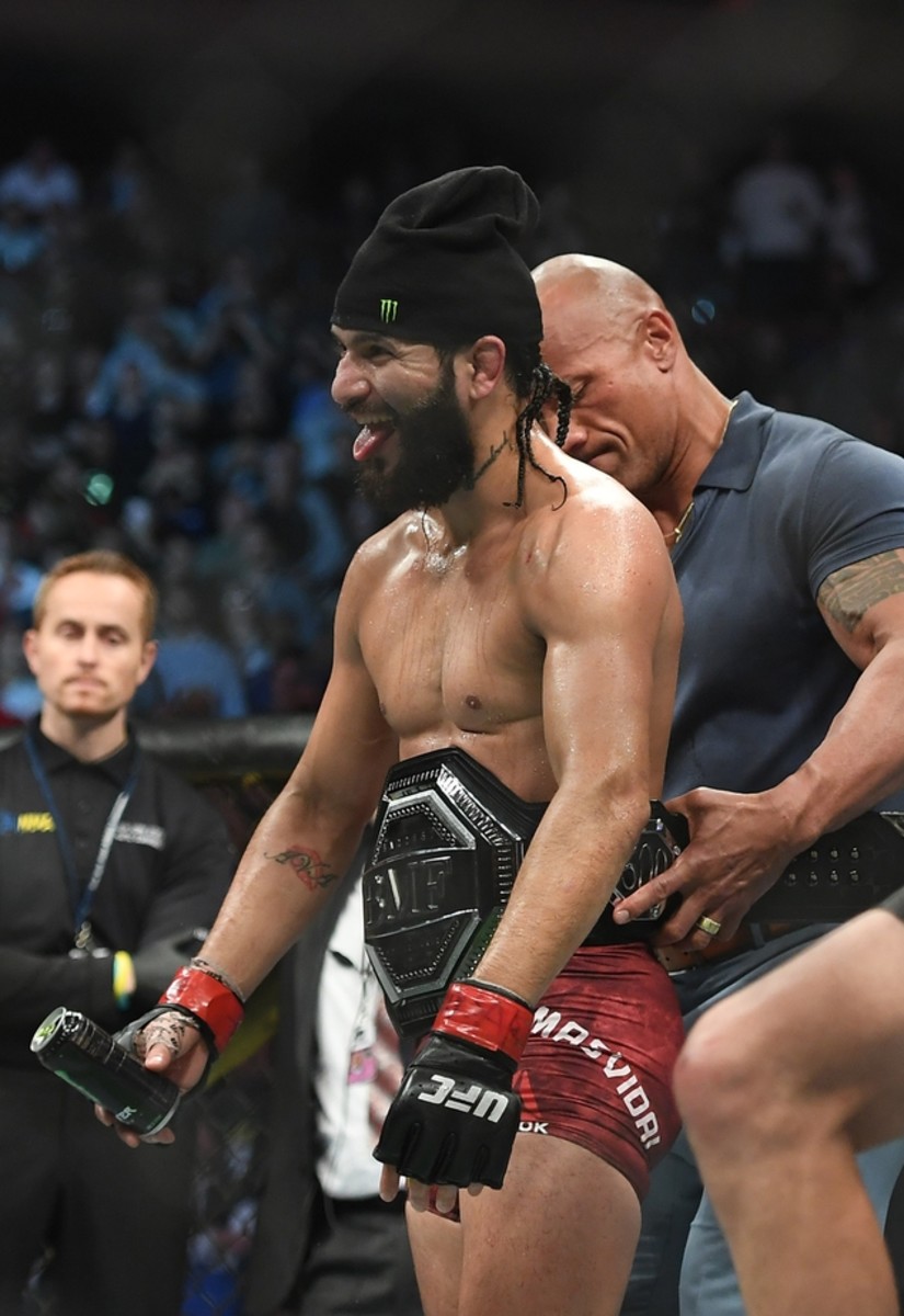 The BMF title was rarely mentioned after Masvidal won it at UFC 244. (Sarah Stier/USA TODAY Sports)