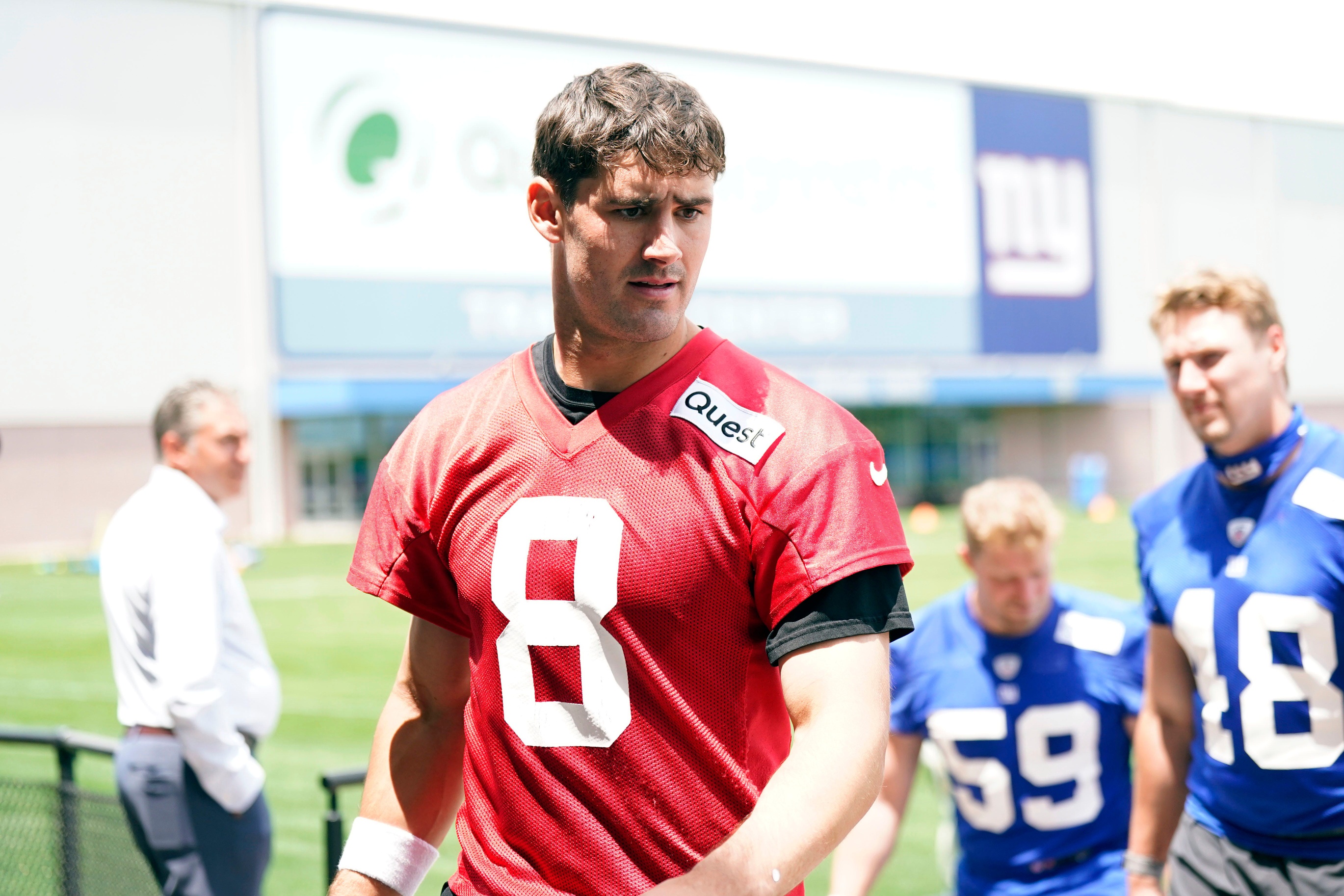 Giants 'on Death Row' After Daniel Jones, Saquon Barkley Moves, Keyshawn  Johnson Says - Sports Illustrated