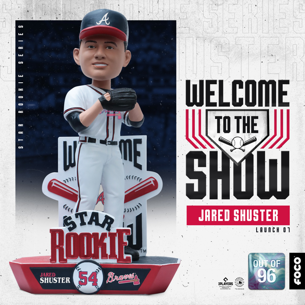 FOCO adds to their Braves Rookie Series bobbleheads with Jared