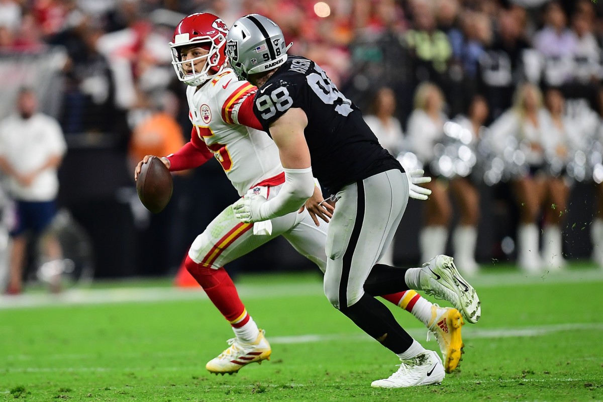 The Las Vegas Raiders will face tough offenses in the AFC West - Sports ...