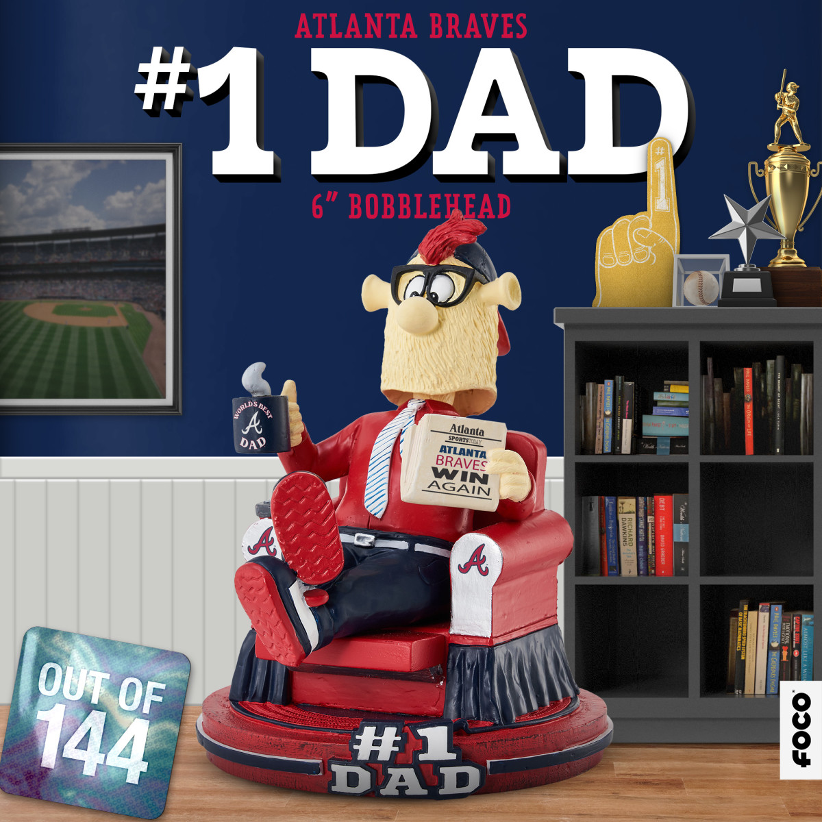 FOCO releases special edition "Father's Day Blooper" bobblehead