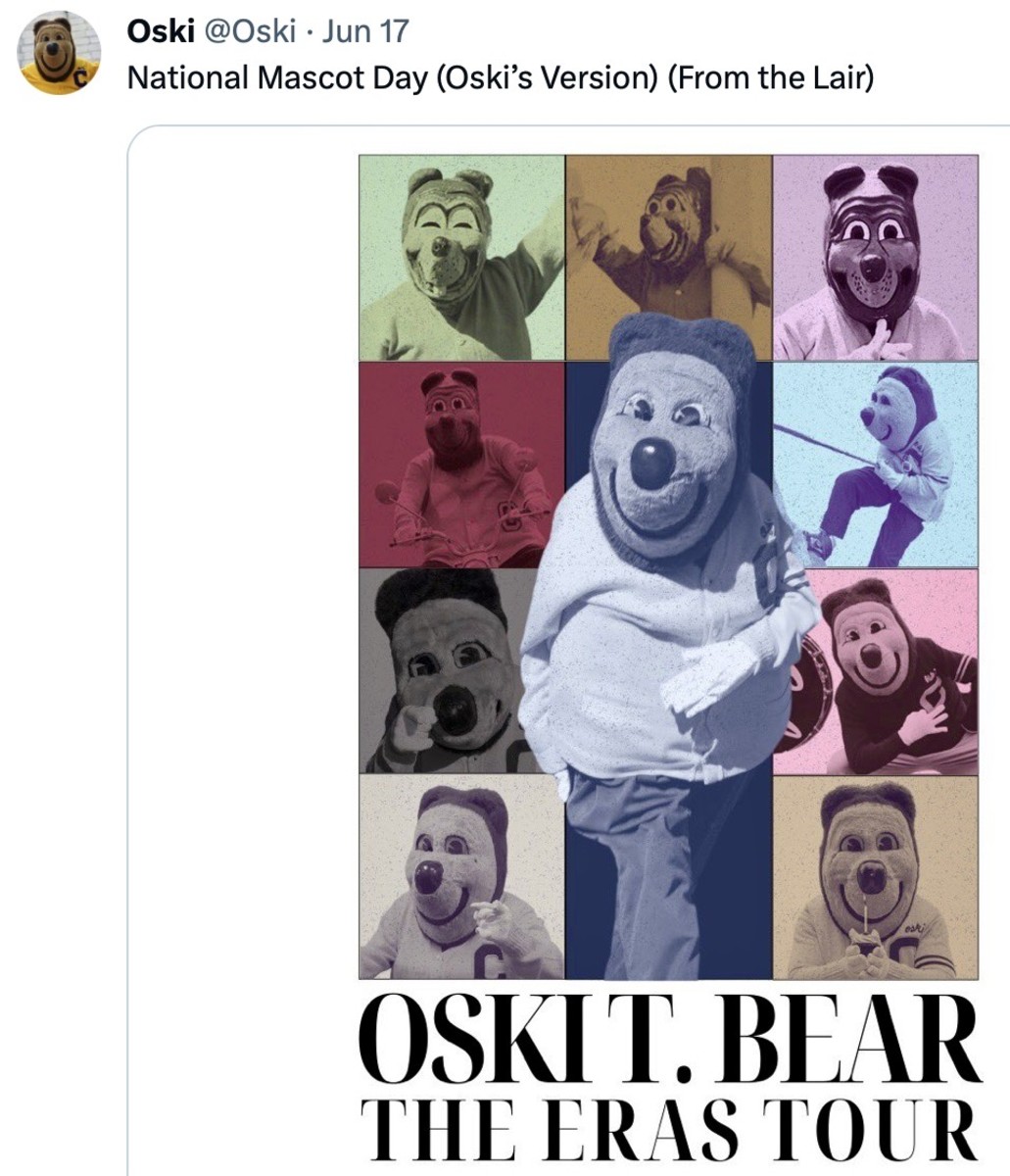 Oski over the years