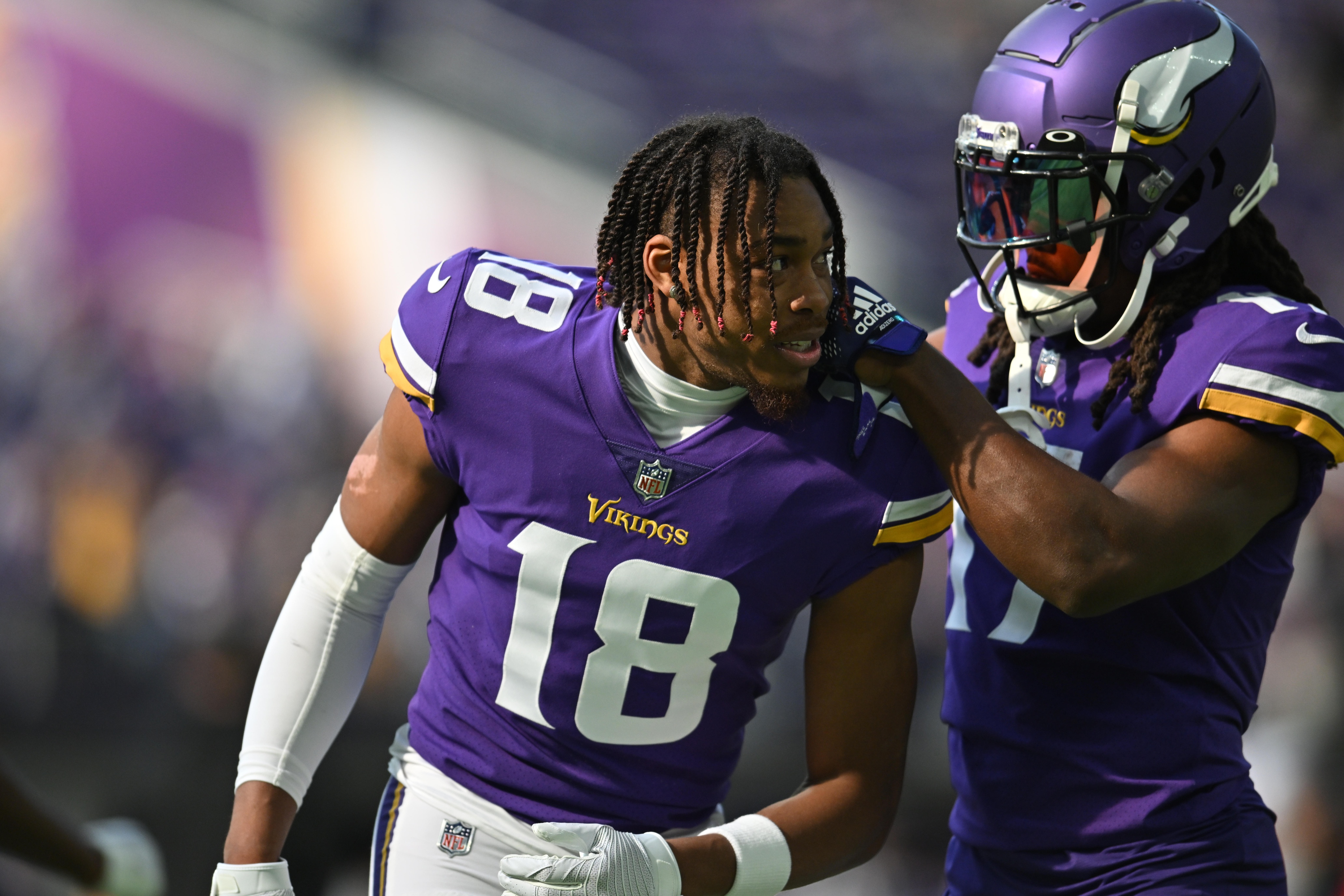 VikingzFanPage on X: Where will the Justin Jefferson and Jordan Addison  duo rank around the league by the end of the season?   / X