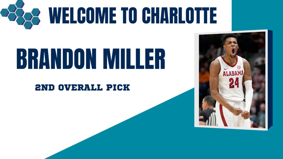 Charlotte Hornets Select Brandon Miller In 2023 NBA Draft - Sports ...