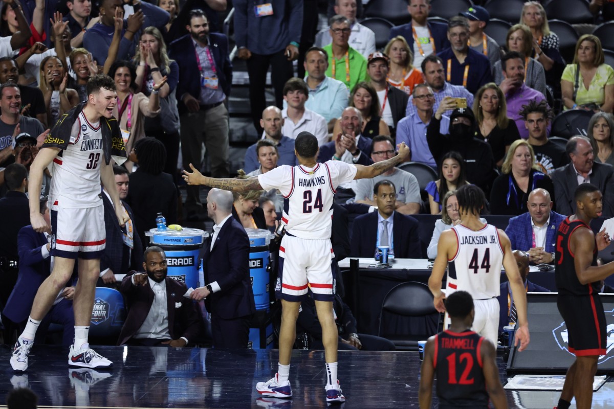 Former UConn star Jordan Hawkins introduced with New Orleans Pelicans