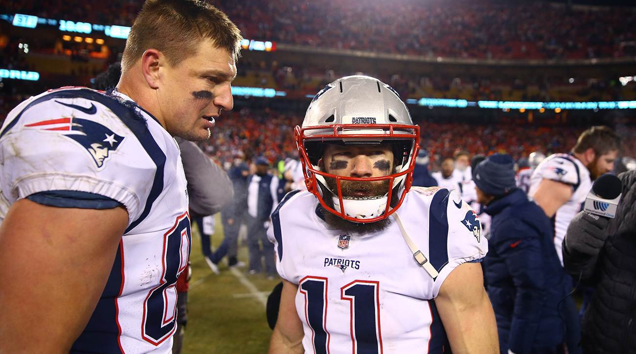 Patriots notes: Julian Edelman, Rob Gronkowski finally together in game