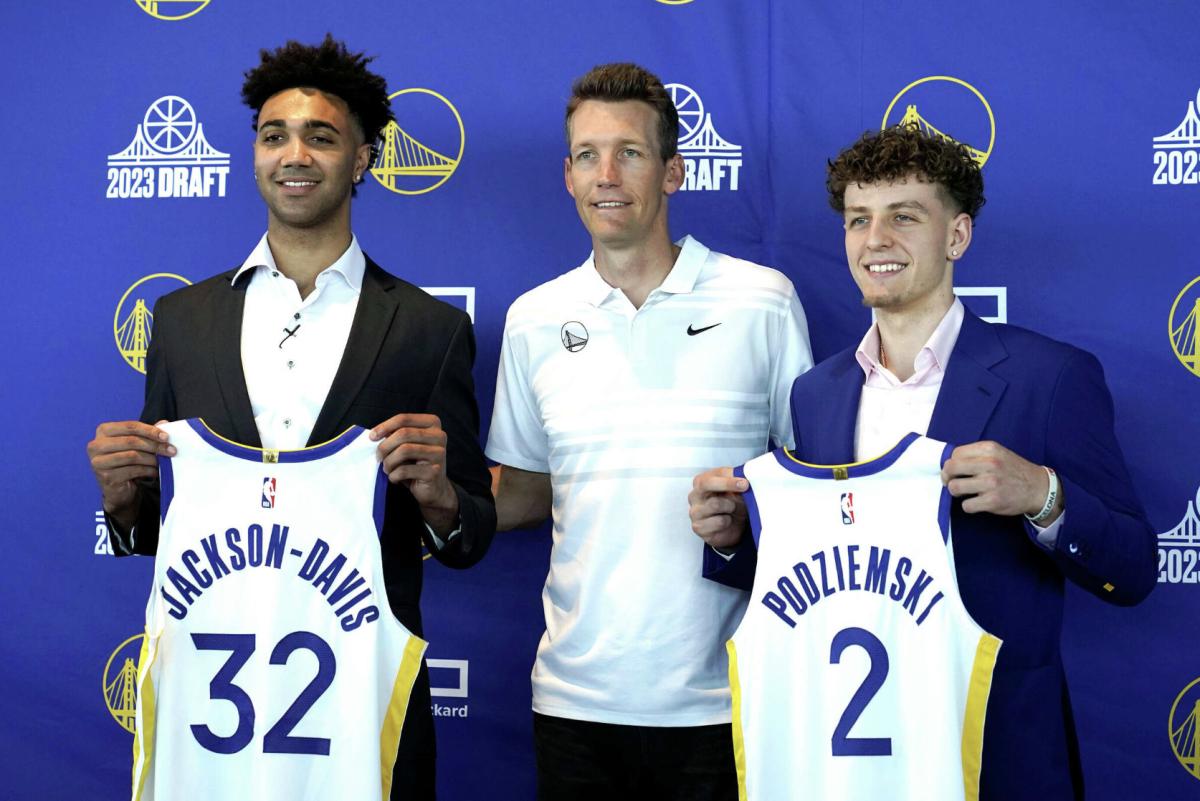 Warriors' Brandin Podziemski, Trayce Jackson-Davis will be