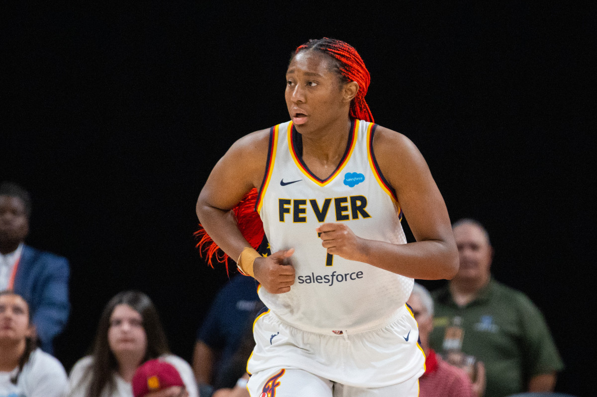 Aliyah Boston was named a WNBA All-Star starter as a rookie