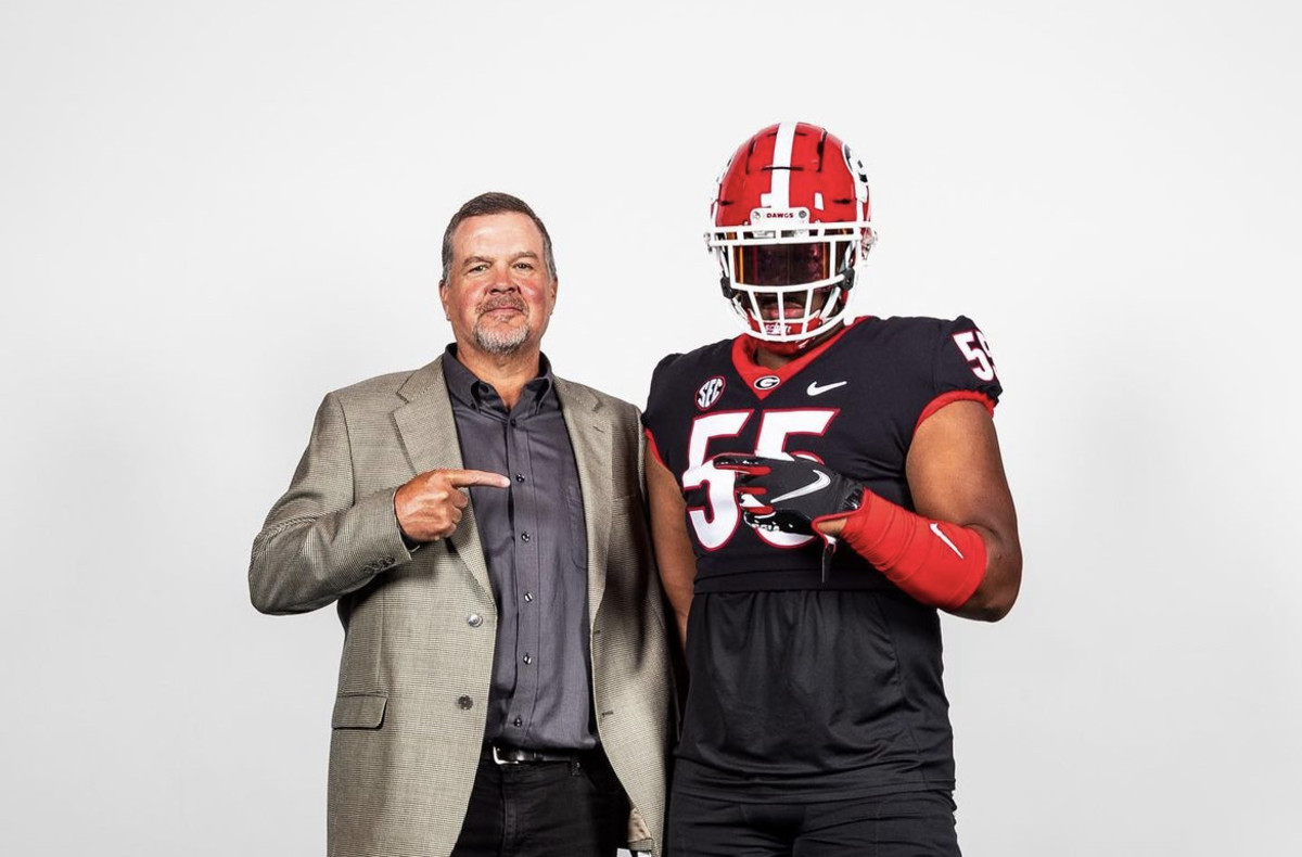 2024 Offensive Tackle Michael Uini Commits To Georgia Football - Sports ...