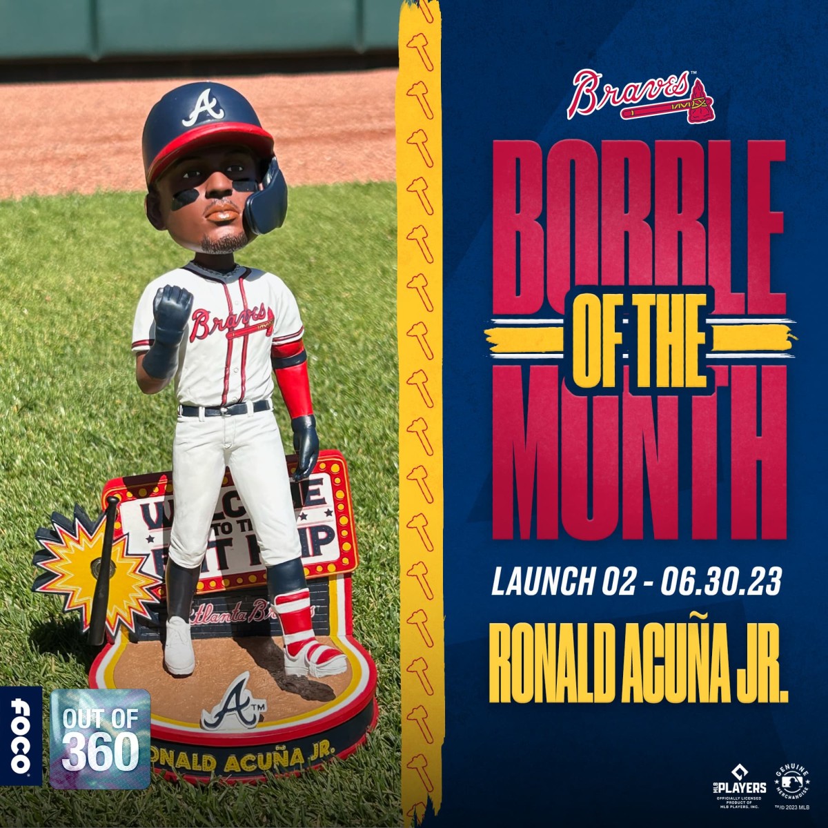 FOCO is celebrating Ronald Acuña Jr in the All-Star Game with a new  bobblehead - Sports Illustrated Atlanta Braves News, Analysis and More