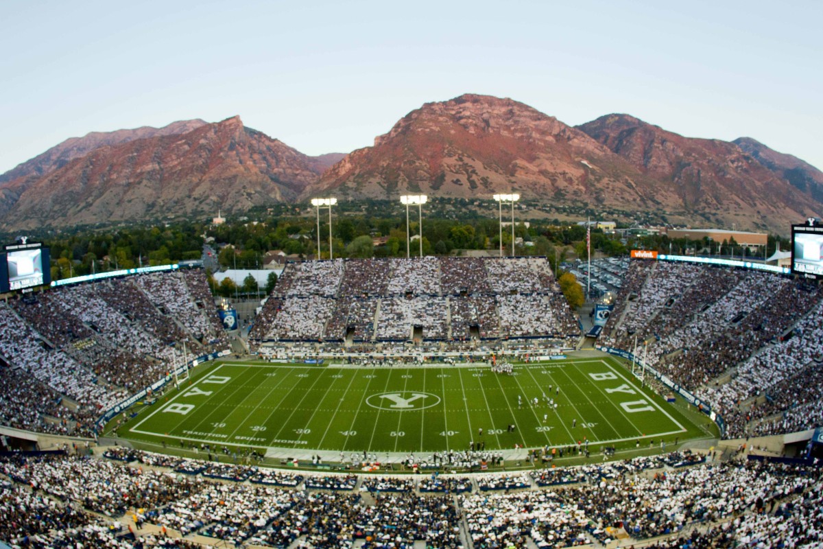 BYU Unveils New Football Field Design for the Big 12 BYU Cougars on
