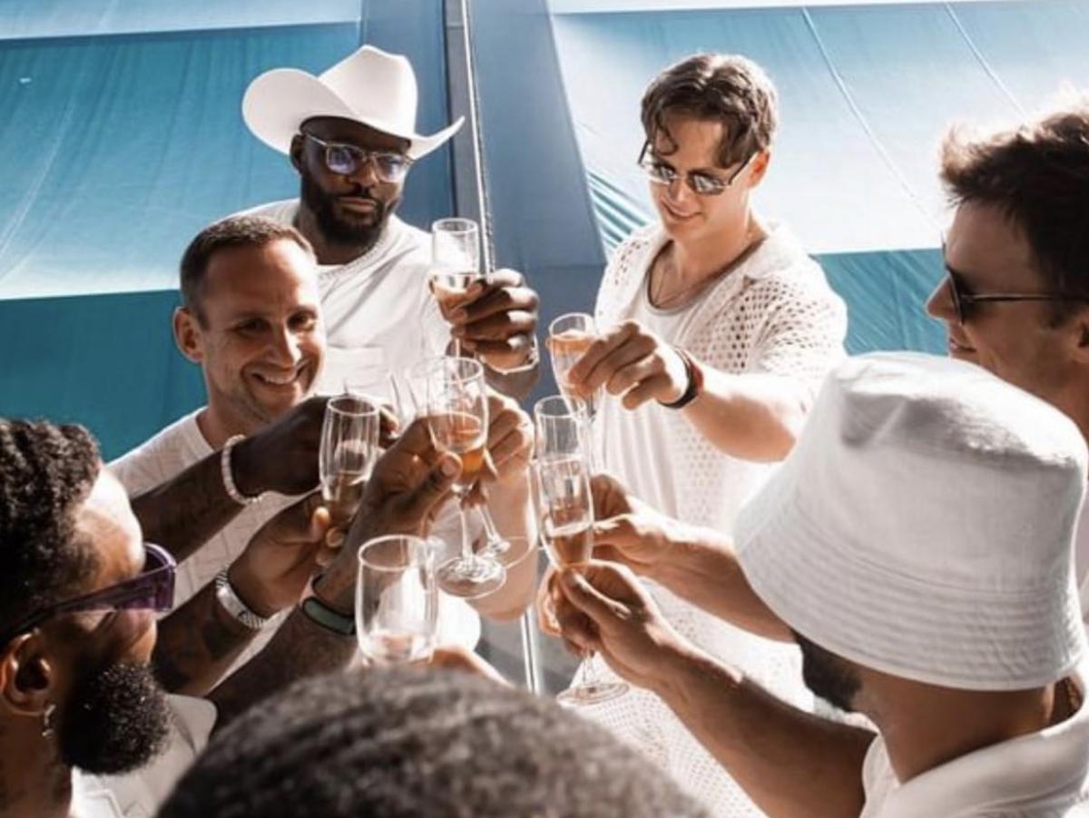 Cincinnati Bengals QB Joe Burrow Attends Michael Rubin's White Party, Which  Included Tom Brady, Jay Z and Other Stars - Sports Illustrated Cincinnati  Bengals News, Analysis and More