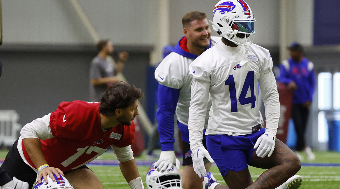 Josh Allen Calls Out Coverage of Stefon Diggs's Missed Practice at