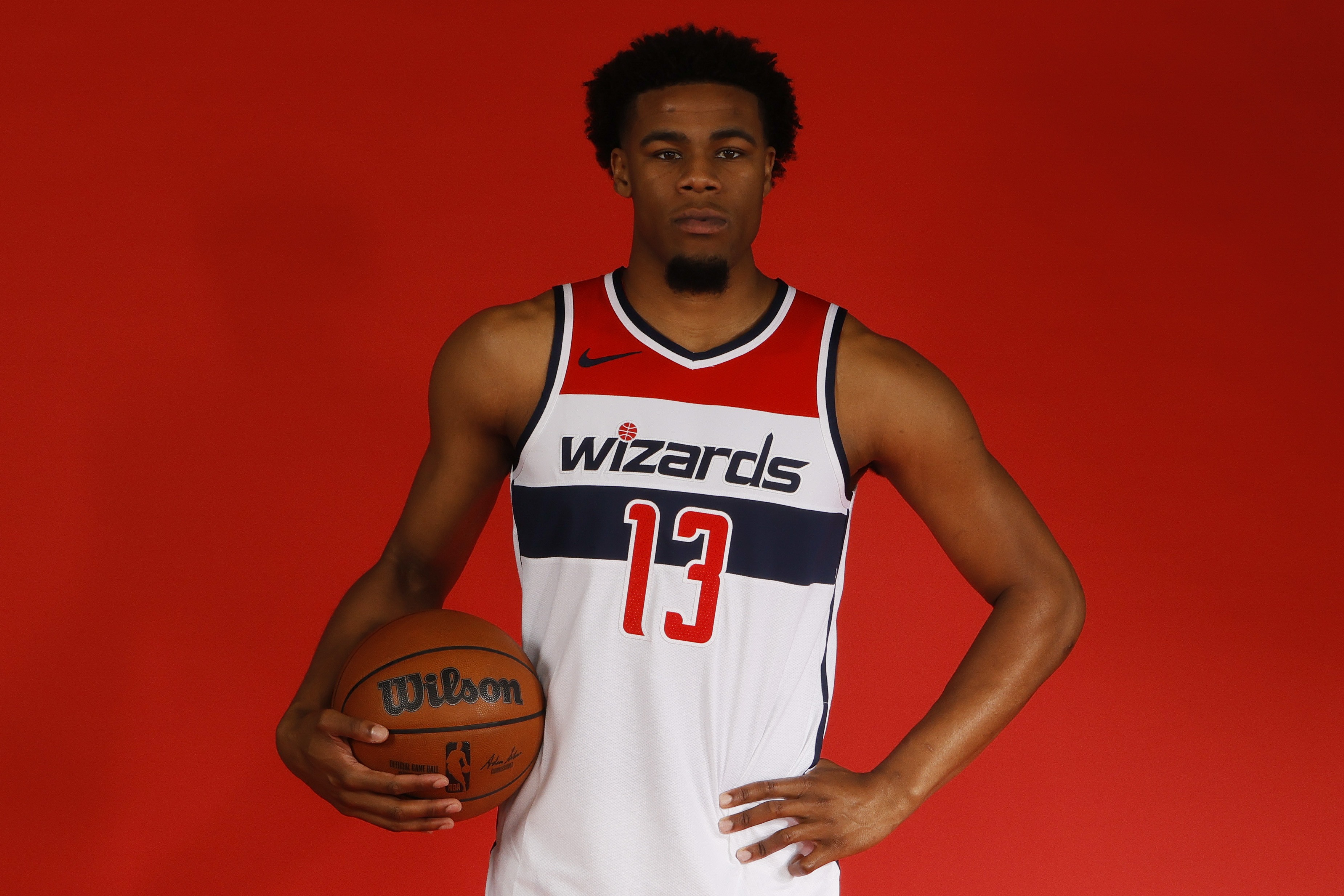 Vernon Carey Jr. of the Utah Jazz poses for a head shot at