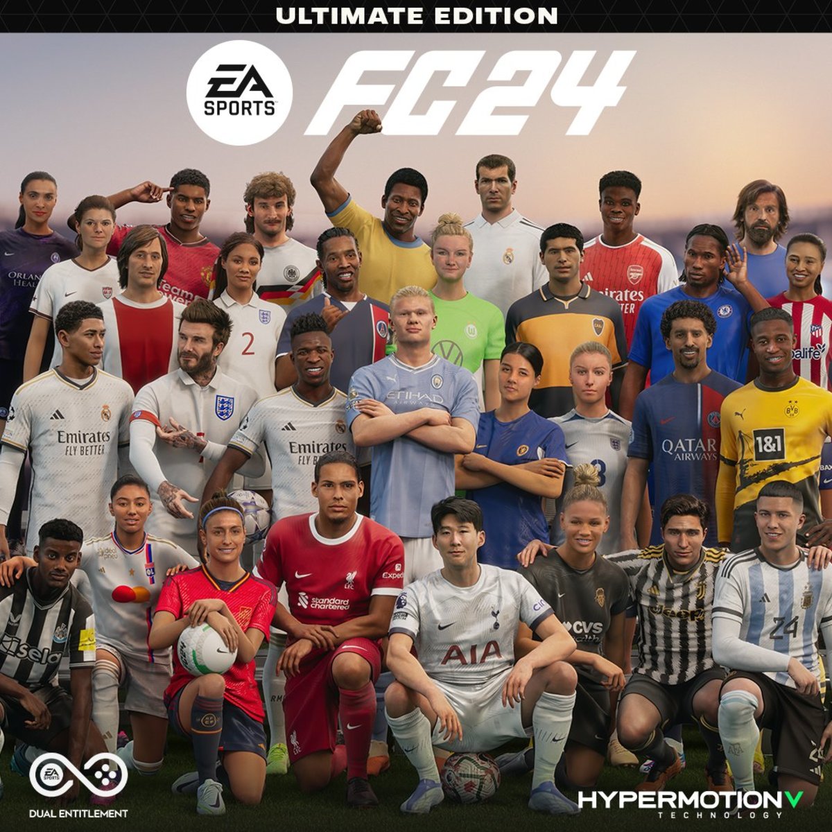 Who Are The 31 Players On The Cover Of EA Sports New FC 24 Game 