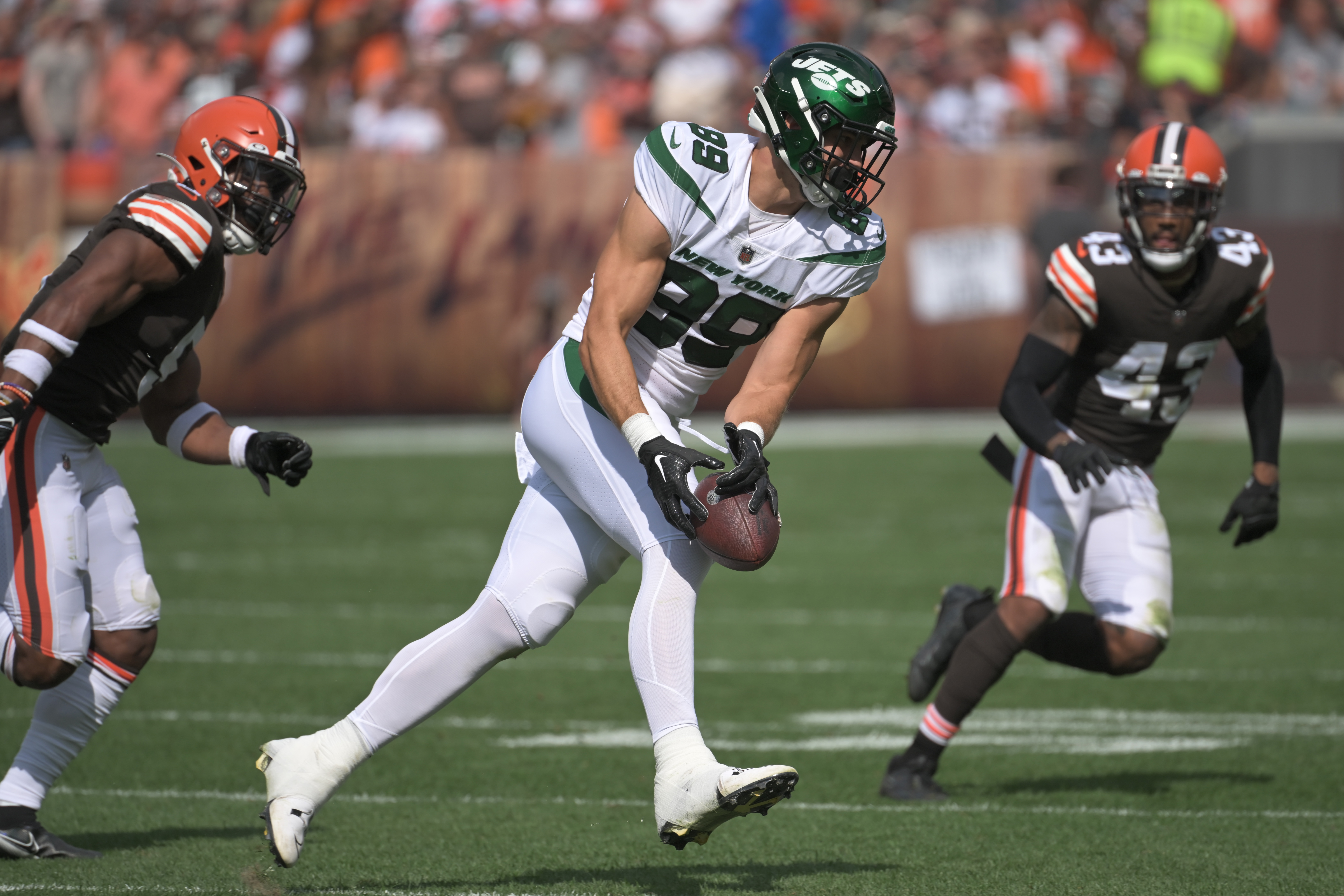 Former OSU TE Ruckert starts 'surreal' rookie minicamp with NY Jets