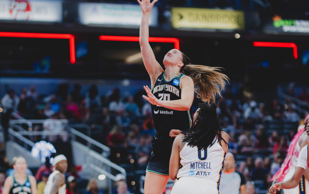 Ionescu joined the Liberty as the team's top overall pick in 2020